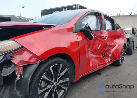 2017 Toyota Corolla Se from USA, damaged, VIN 5YFBURHE7HP716655